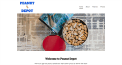 Desktop Screenshot of peanutdepot.com