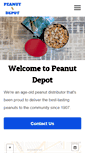 Mobile Screenshot of peanutdepot.com
